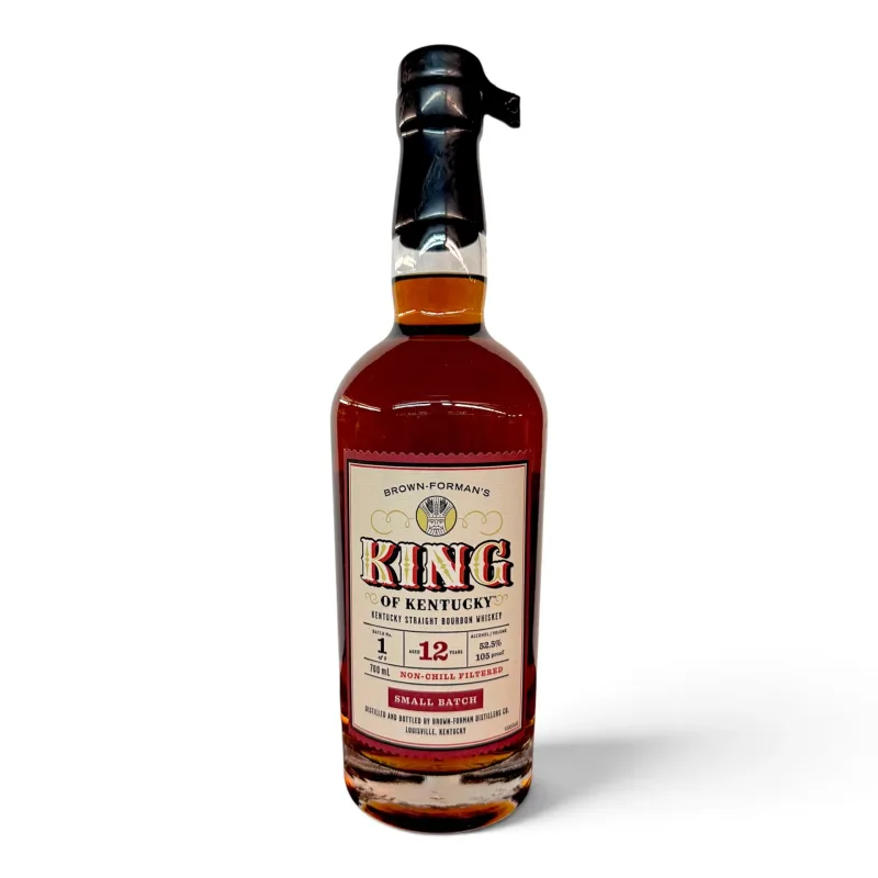 King of Kentucky 12 Year Old Batch 1 Small Batch Kentucky Straight Bourbon Whiskey (2026) (70cl, 52.5%)