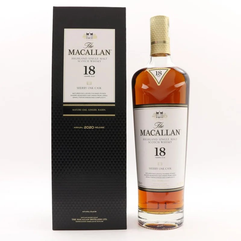 Macallan – 18 Year Old 2020 Release (70cl, 43%)