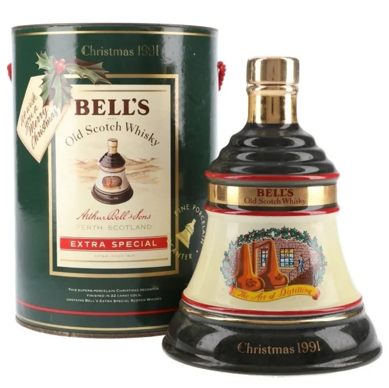 Bell's 8 Year Old Christmas 1991 Decanter "The Art of Distilling" (70cl, 40%)