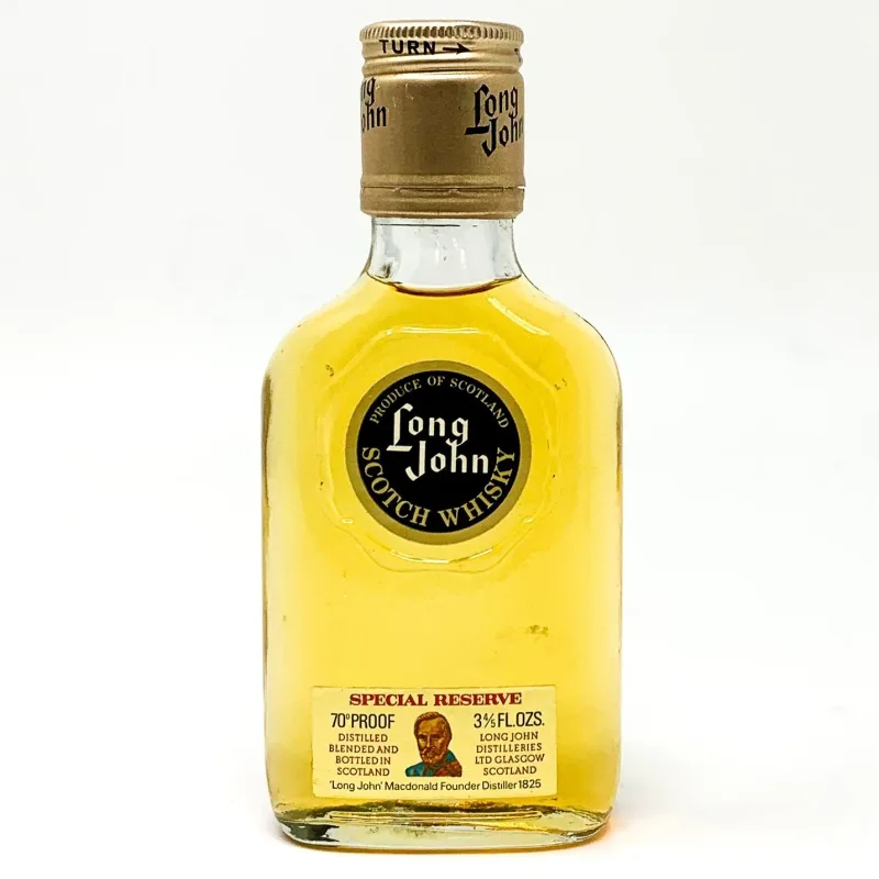 Long John Finest Scotch Whisky Miniature