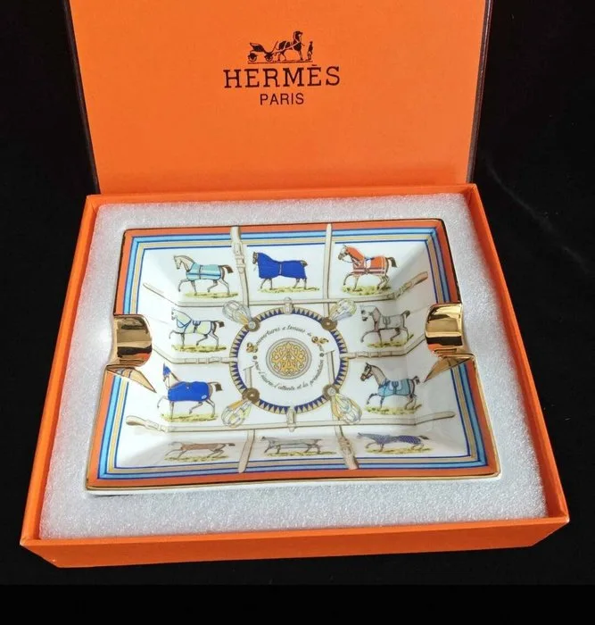 Hermès - Ashtray - Ceramic - Hermes ashtray