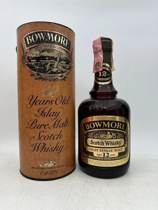 Bowmore 12 years old - b. 1980s, 1970s - 75cl