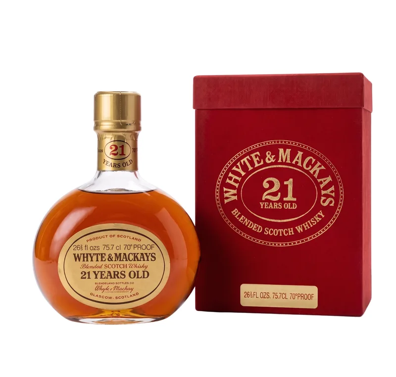 Whyte & Mackay 21 Year Old Scotch Whisky Gift box