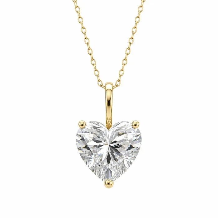 Necklace - 14 kt. Yellow gold - 3.06ct. tw. Diamond (Lab-grown)