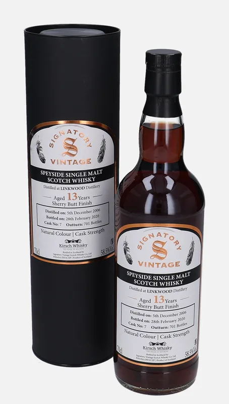 Linkwood – 2006 13 Year Old Signatory Vintage Scotch Whisky Co.