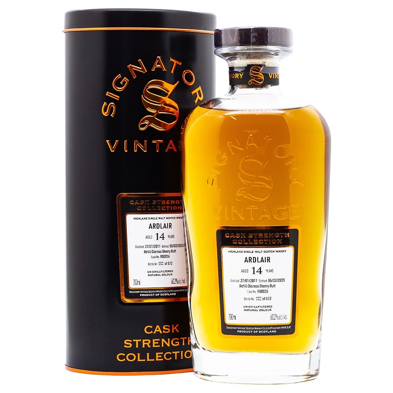 Signatory Vintage Ardlair Aged 14 Years 2011/2025 Cask 900026 (70cl, 60.2%)