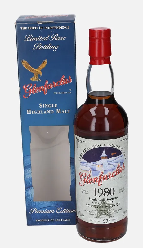 Glenfarclas – Christmas Single Highland Malt 1980