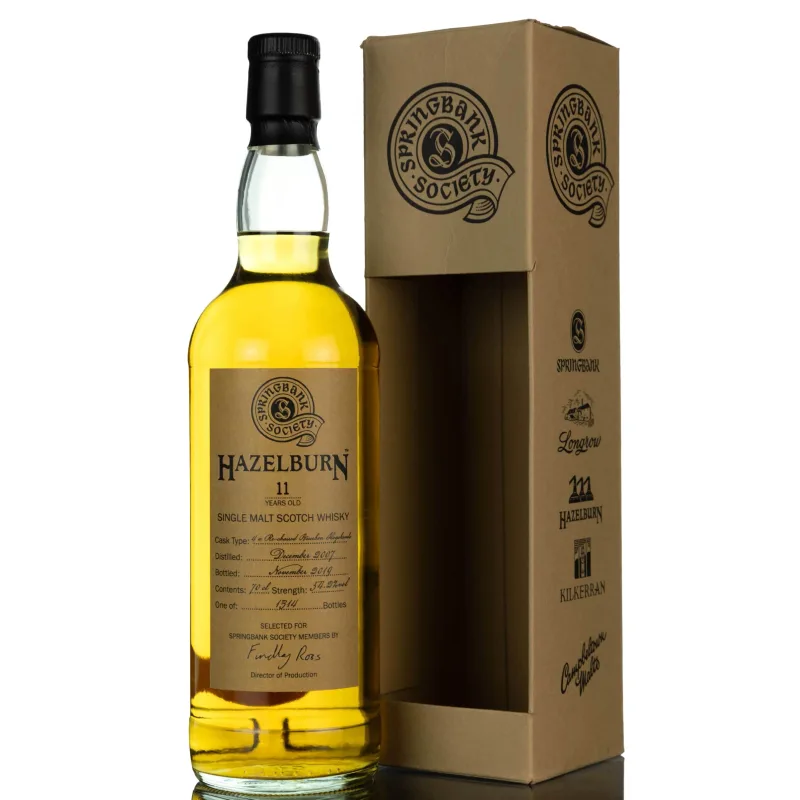 Hazelburn – 11 Year Old Society Release 2007-2019
