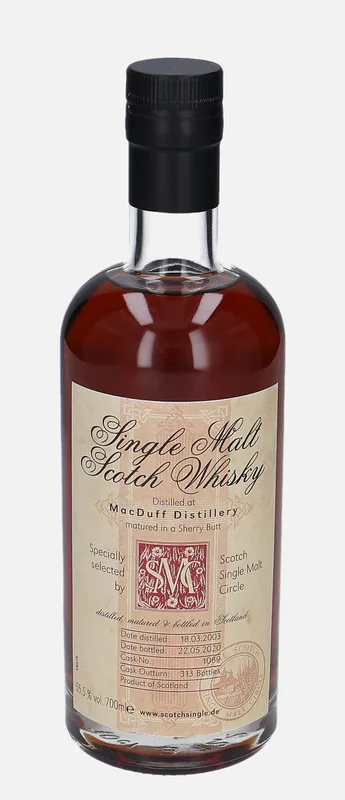 Macduff – 2003 Scotch Single Malt Circle