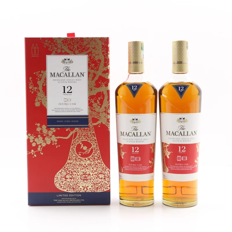 Macallan – 12 Year Old Double Cask Year Of The Pig Limited Edition 2 x 70cl (70clx2, 40%)
