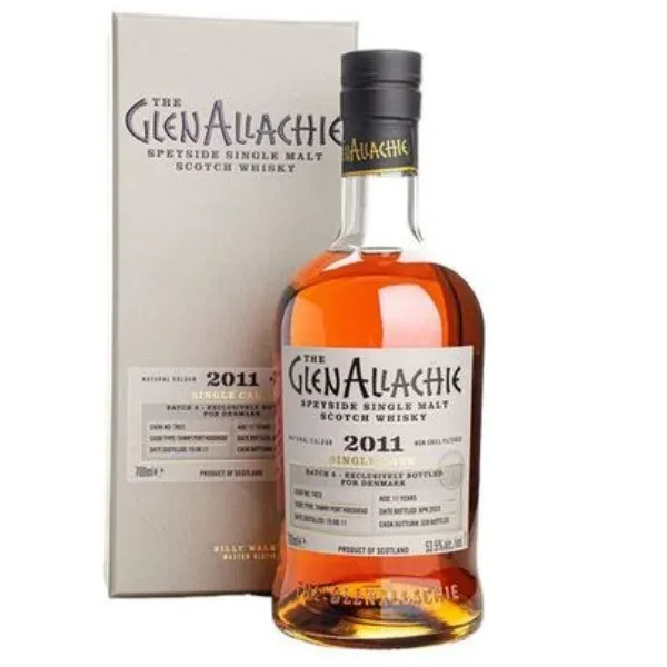 Glenallachie – 2011 11 Year Old Ruby Port Pipe Single Cask Batch 5 (58.6%)