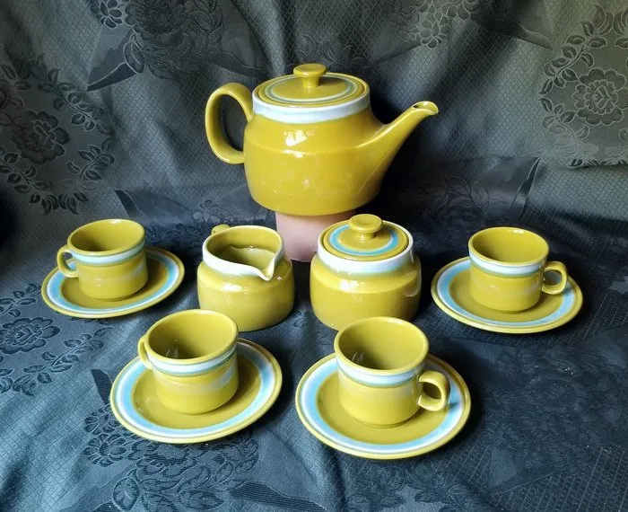 Società Ceramica Italiana Richard-Ginori S.P.A. - Antonia Campi - Coffee service (11) - Paiolo - Lavenite