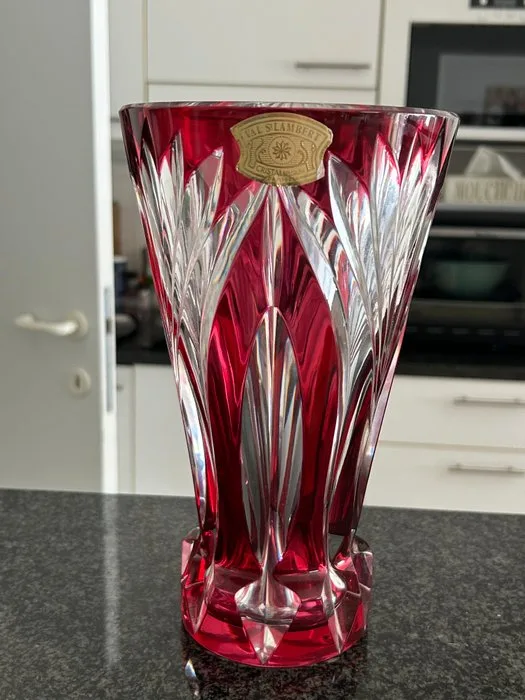 Val Saint Lambert - Vase - Crystal - Number 51 of 250