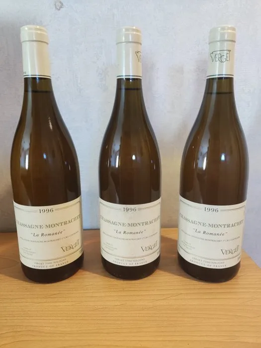 1996 Verget "La Romanée" - Chassagne-Montrachet 1er Cru - 3 Bottles (0.75L)