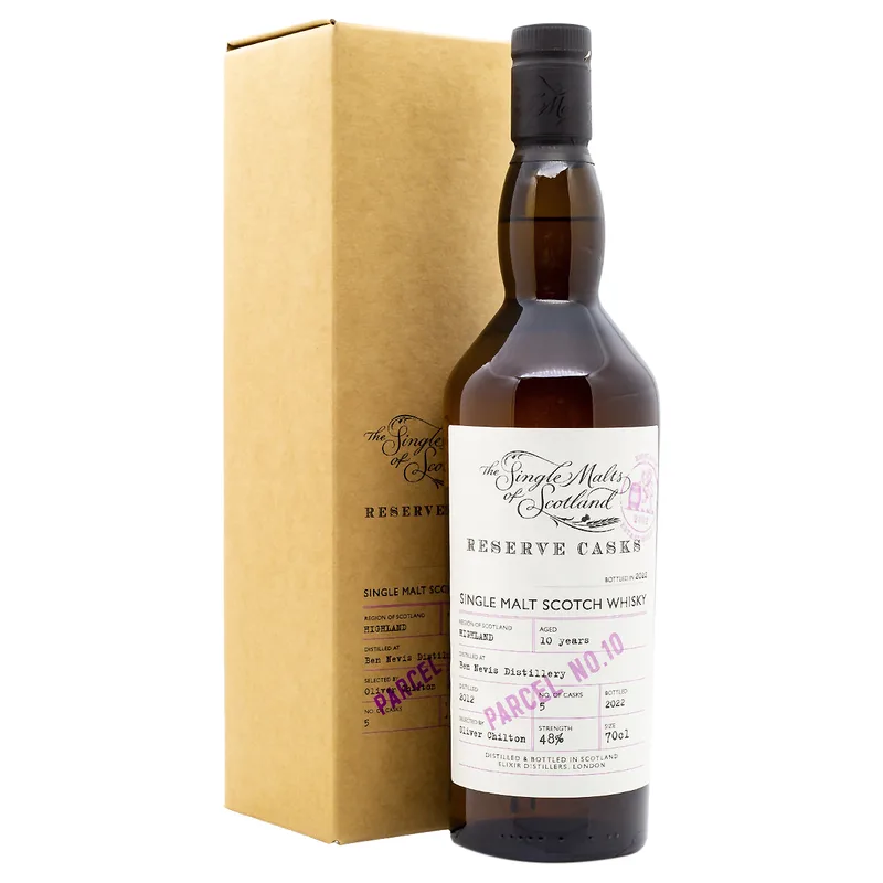 Single Malts of Scotland Reserve Casks Ben Nevis 10 Years 2012/2022 (70cl, 48%)