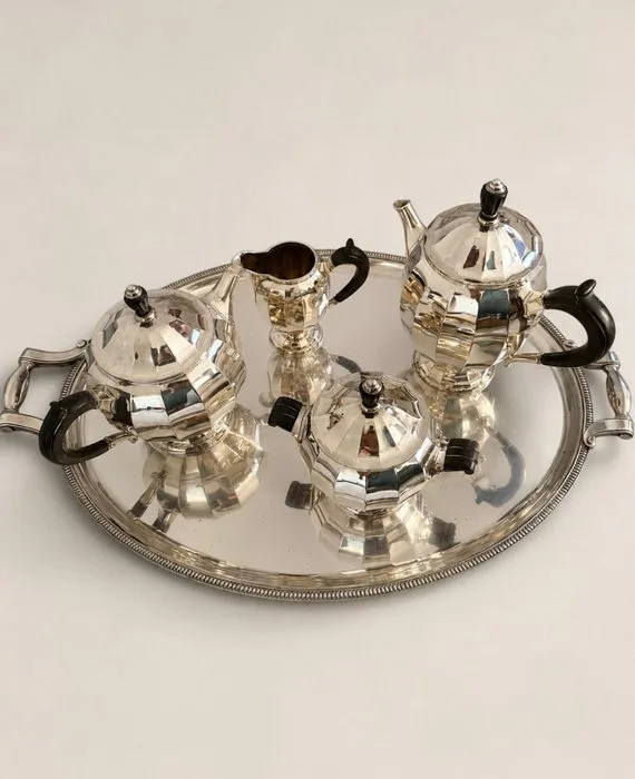 Christofle - Tea service (5) - Silverplated