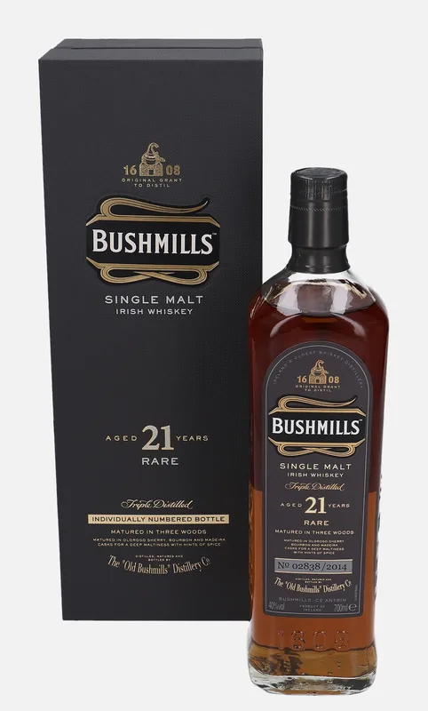 Bushmills – Rare 21 Year Old