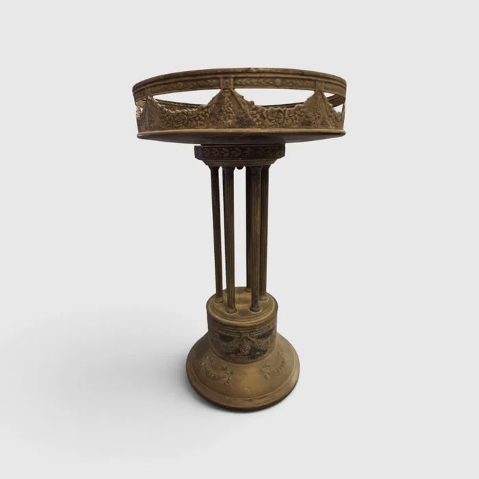 Centrepiece - Silverplated - Bracia Hennenberg, Warsaw - Neoclassical column centrepiece, model 1925