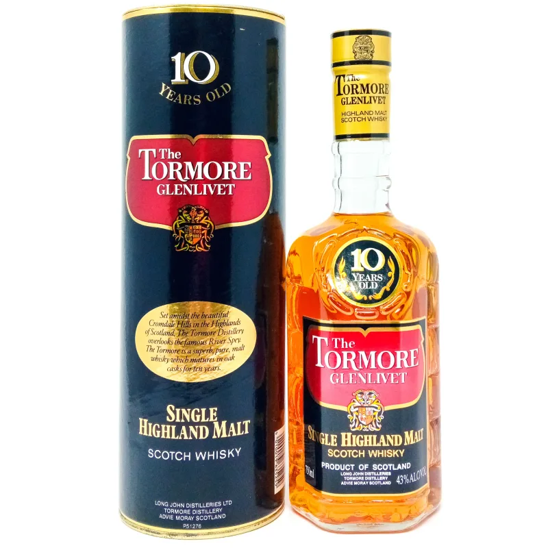 Tormore-Glenlivet 10 Year Old Single Malt Scotch Whisky