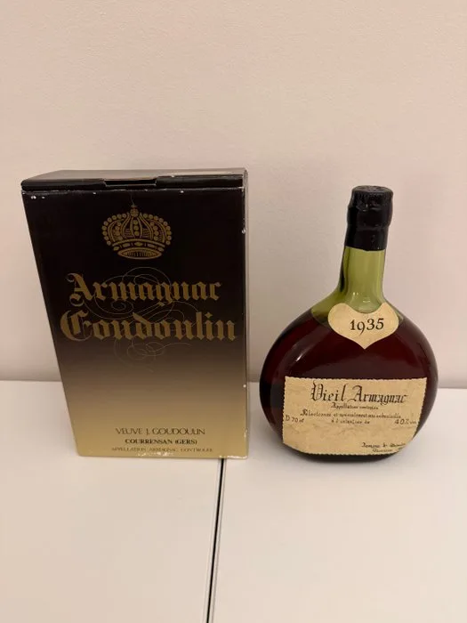 Goudoulin 1935 - Vieil Armagnac millésime - b. 1980s - 70cl