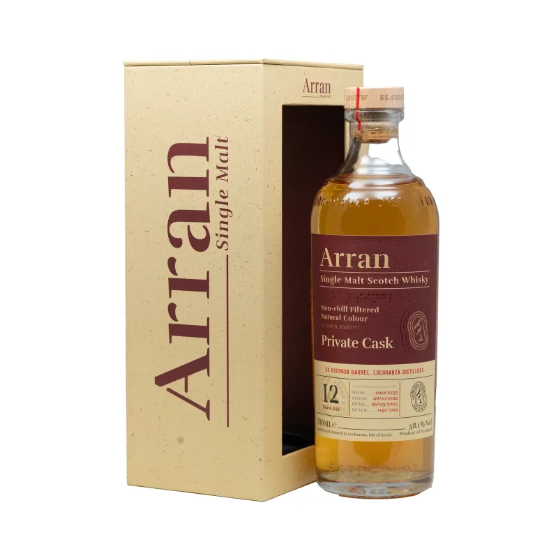 Arran – 12 Year Old Private Cask 2012/2235 (58.1%)