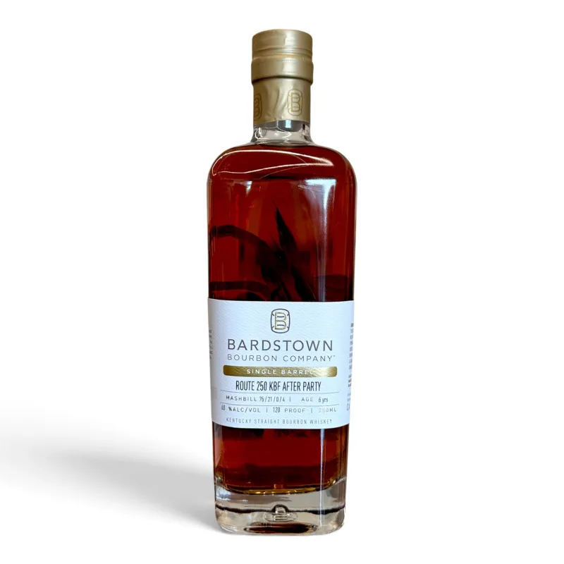 Bardstown Bourbon Company – 6 Year Old Route 250 Kentucky Bourbon Festival 2026 After Party Exclusive Single Barrel Barrel Proof Kentucky Straight Bourbon