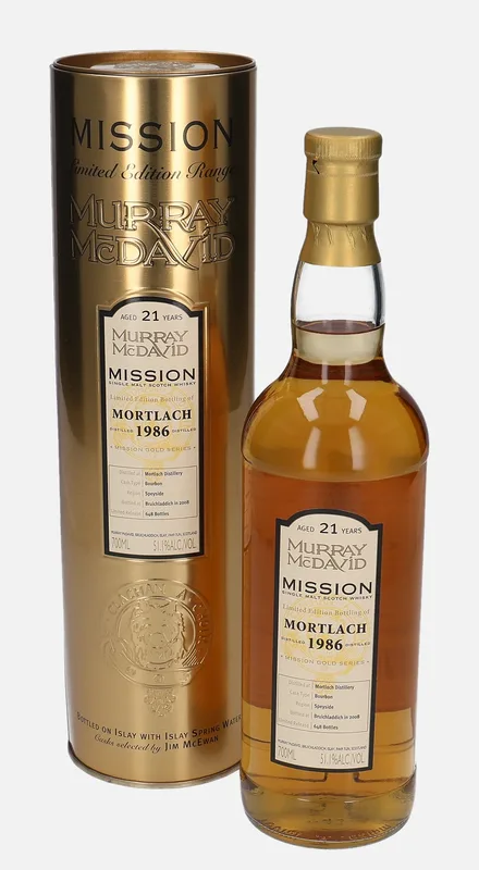Mortlach – 1986 21 Year Old Murray McDavid Mission Gold Series