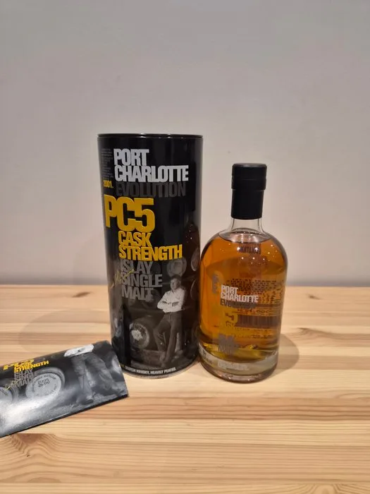 Port Charlotte 2001 PC5 Cask Strength - b. 2006 - 700ml