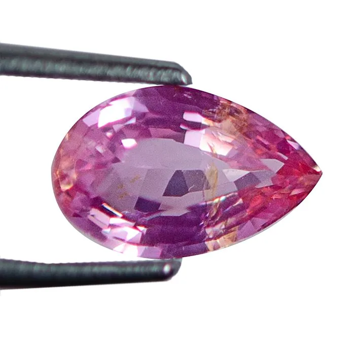 Sapphire - 2.59 ct - Asian Institute of Gemological Sciences (AIGS) - Padparadscha