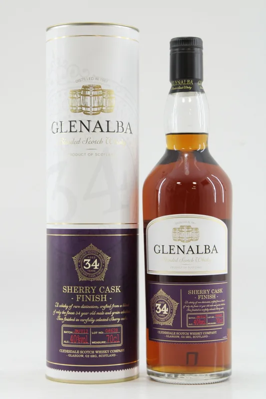 Glen Alba - 34 Years Old - Sherry Cask Finish