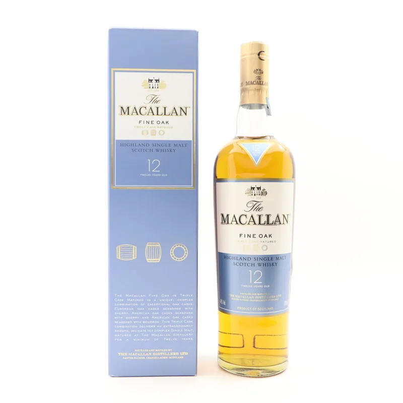 Macallan – 12 Year Old Fine Oak Triple Cask (70cl, 40%)