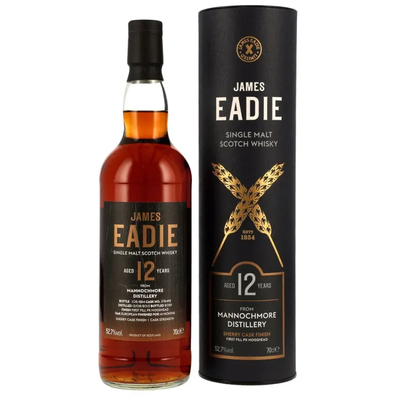 Mannochmore – 12 Year Old 2013/2025 PX Hogshead James Eadie