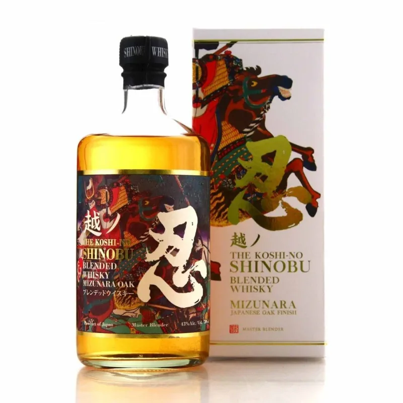 Shinobu The Koshi-No Japanese Blended Whisky Mizunara Oak Finish (70cl, 43%)