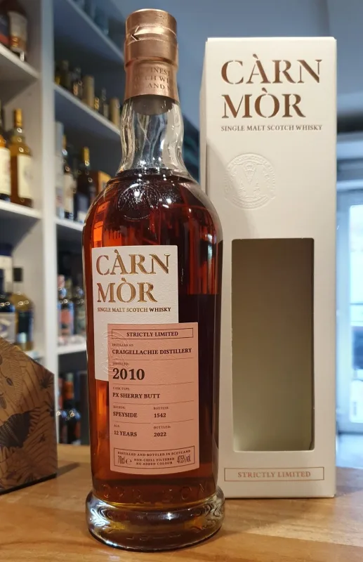 Craigellachie – 11 Year Old 2010 PX Sherry Butt Finish Càrn Mòr