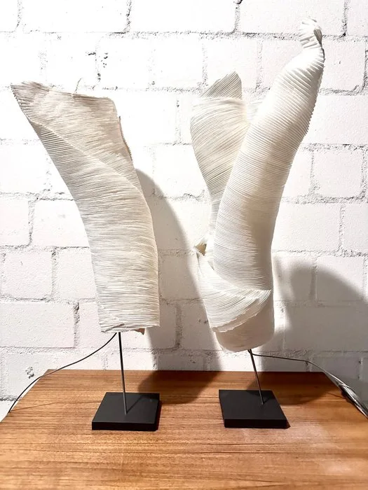 Ingo Maurer - Table lamp (2) - Ysmen - Paper, Metal