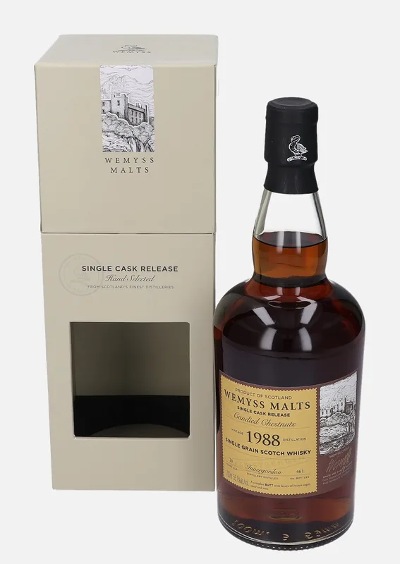 Invergordon – Candied Chestnuts 1988 30 Year Old Wemyss Vintage Malts Wemyss Malts