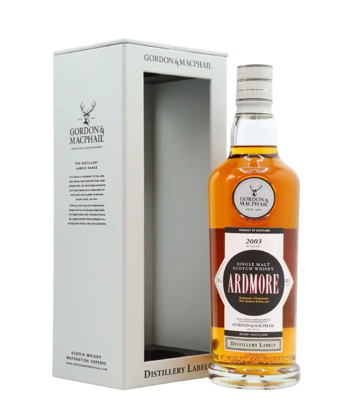 Ardmore – 18 Year Old 2003 Gordon & MacPhail Distillery Labels Sherry Cask Finish (2022) (70cl, 46%)