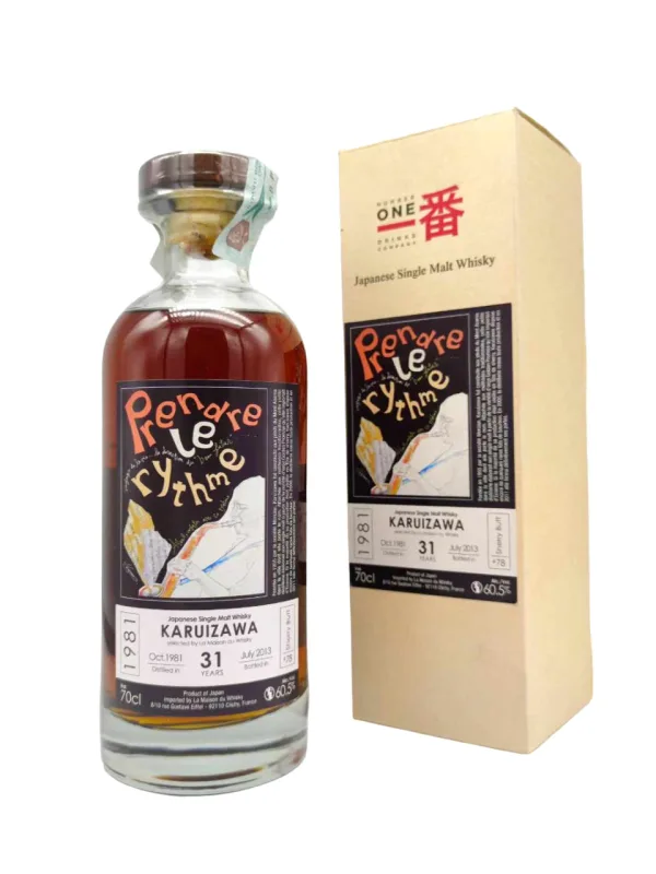 Karuizawa – 1981/2013 31 Year Old Prendre le Rythme Cask #78 (70cl, 60.5%)