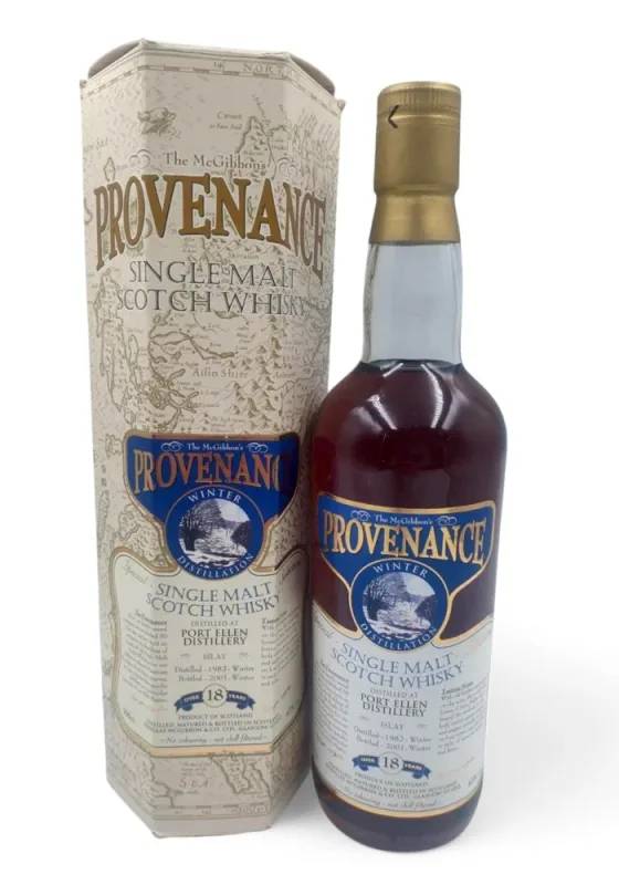 Port Ellen – 1982/2001 18 Year Old Provenance McGibbon's (70cl, 43%)