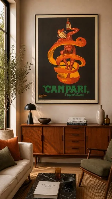 Leonetto Cappiello - Campari L'Aperitivo - 1950s