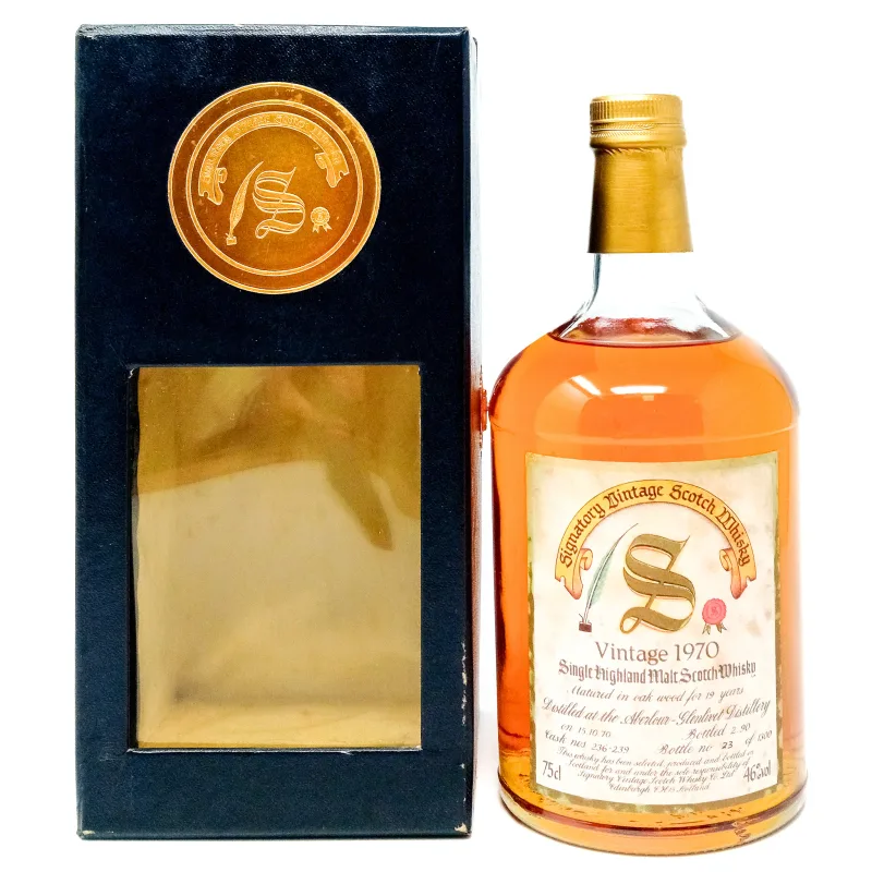 Aberlour – 1970 19 Year Old Signatory Vintage