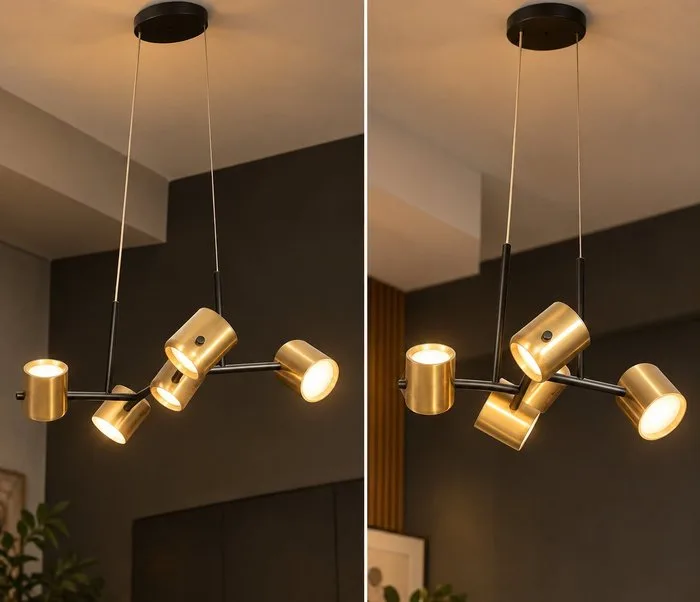 B.Lux - Tim Brauns - Ceiling lamp (2) - Buy the series - Aluminium - Suspension B LUX Series KU