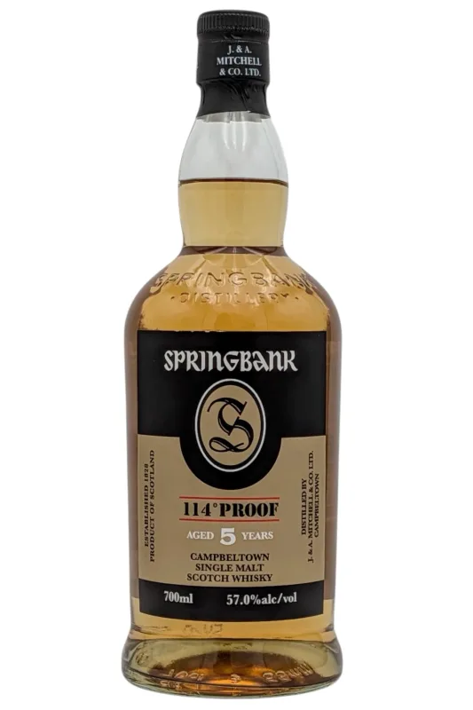 Springbank – 5 Year Old Cask Strength Single Malt Scotch Whisky