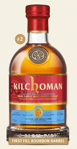 Kilchoman – 2010 13 Year Old Single Sister Cask 479 (70cl, 53.8%)