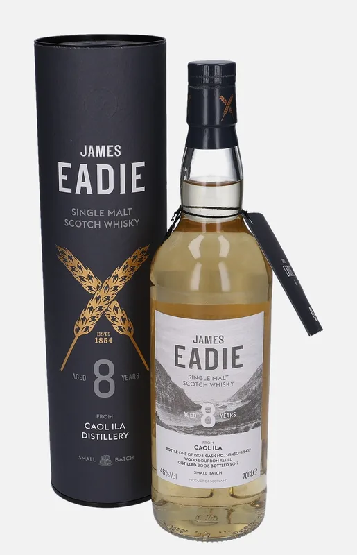 Caol Ila – 2008 8 Year Old James Eadie (70cl, 46%)