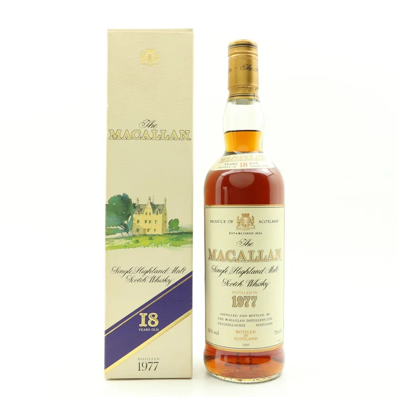 Macallan – 18 Year Old 1977 (70cl, 43%)