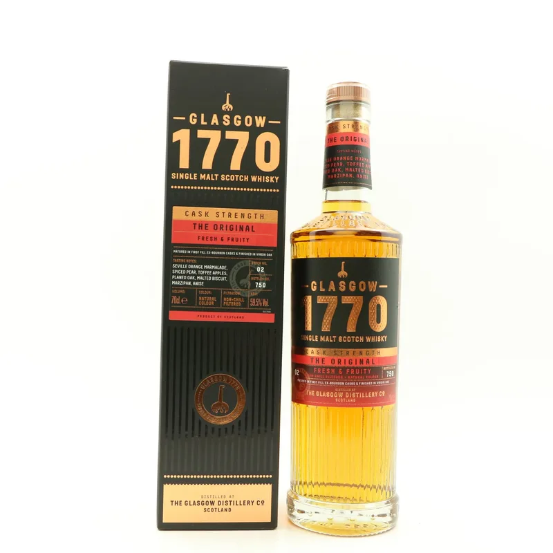 Glasgow – Distillery 1770 The Original Cask Strength Batch #2 (70cl, 59.5%)