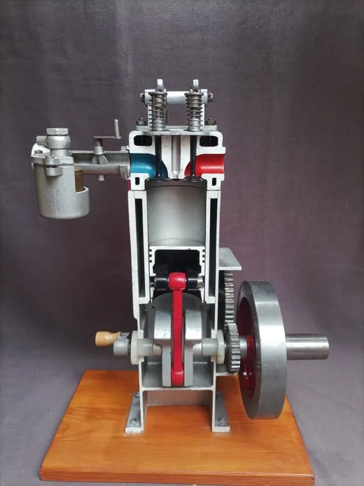 Education/demonstration model - aluminum, steel and wood. - 1970-1980