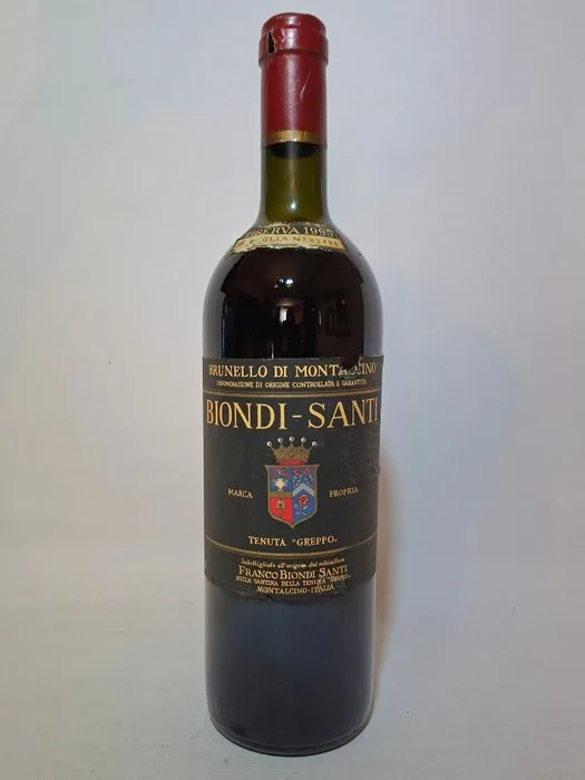 1995 Biondi Santi, Tenuta Greppo - Brunello di Montalcino Riserva - 1 Bottle (0.75L)