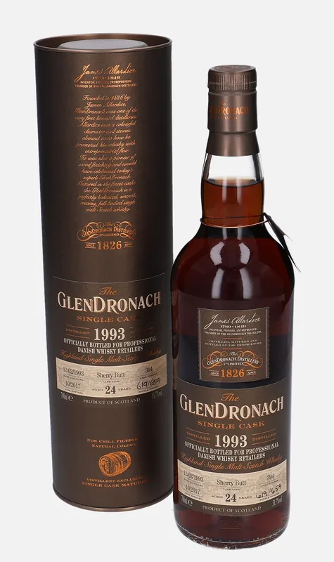 Glendronach – 1993 24 Year Old Single Cask
